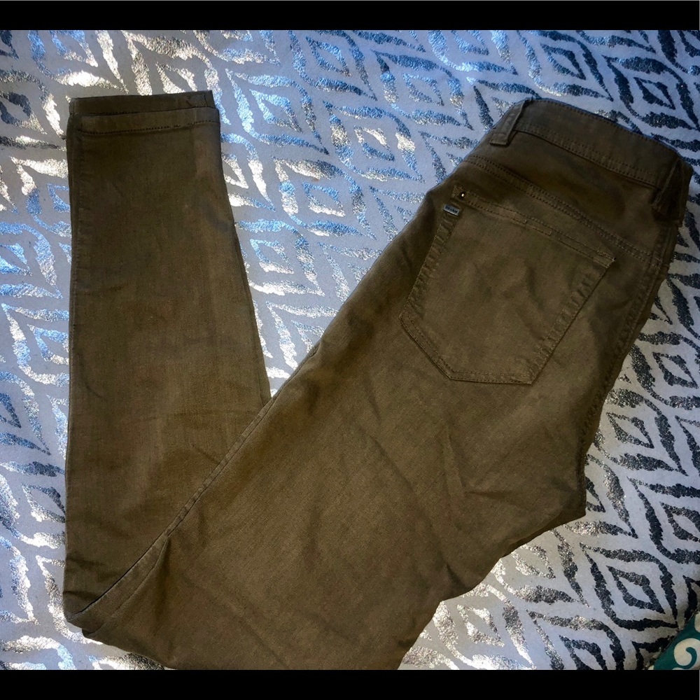 Olive green pants